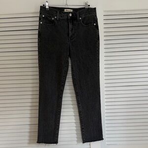 Madewell Women's Charcoal Ankle Jeans